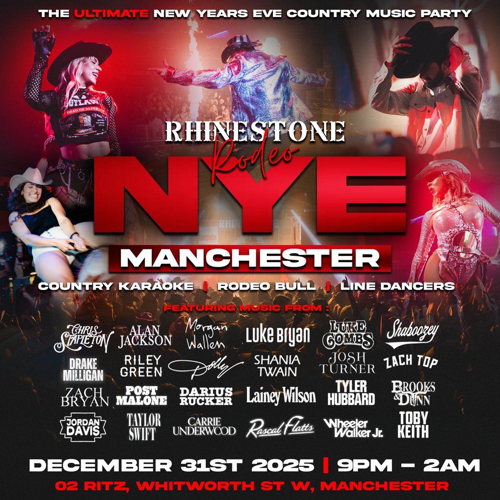 Rhinestone Rodeo - New Years Eve - Manchester 31st December