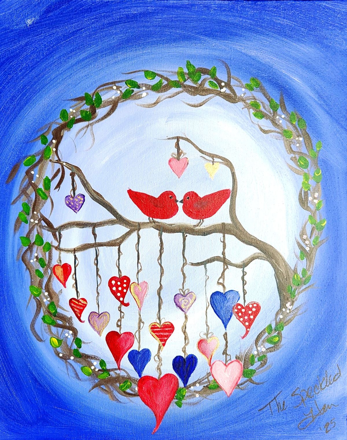 "Lucky in Love" Paint 'n Sip, Monday, February 3rd, 6-8:00pm @ Barrington's Irish Bar, Oak Harbor