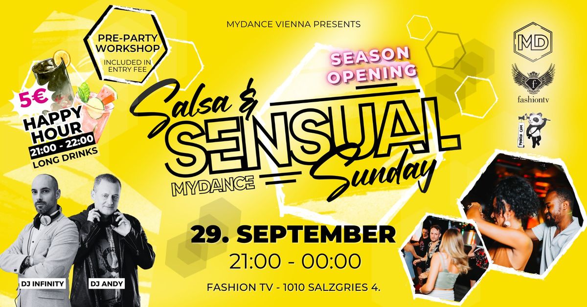 SALSA & SENSUAL SUNDAY - Season Opening Edition