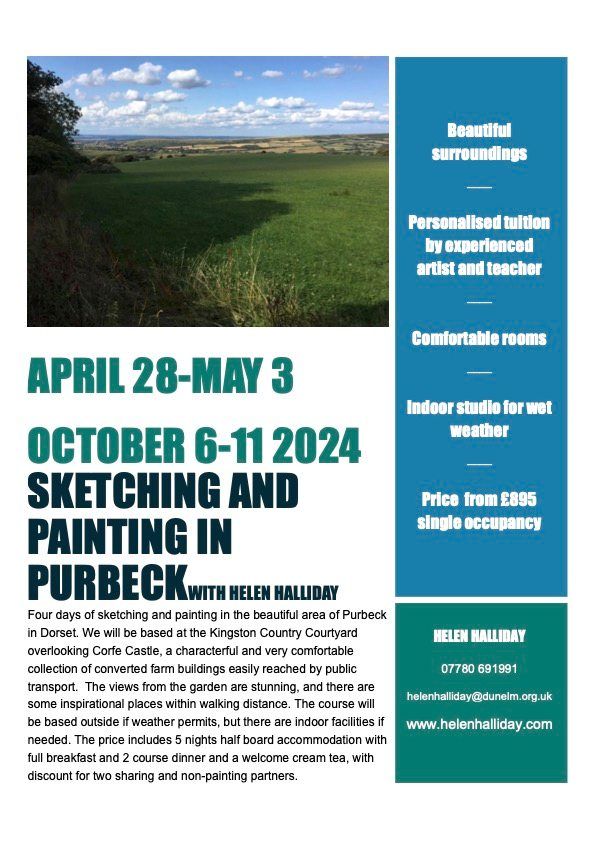 Painting and Sketching in Purbeck