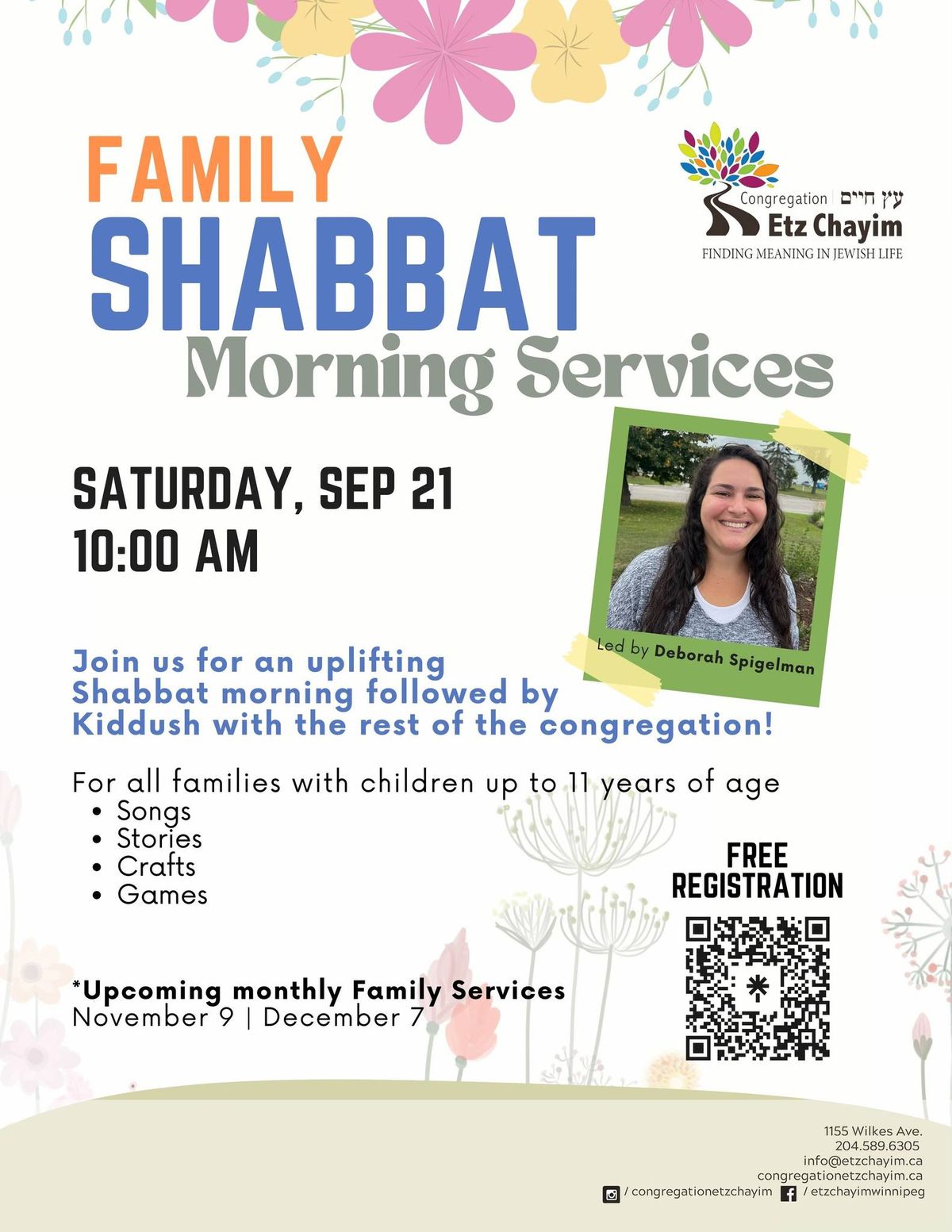 Family Shabbat Morning Services