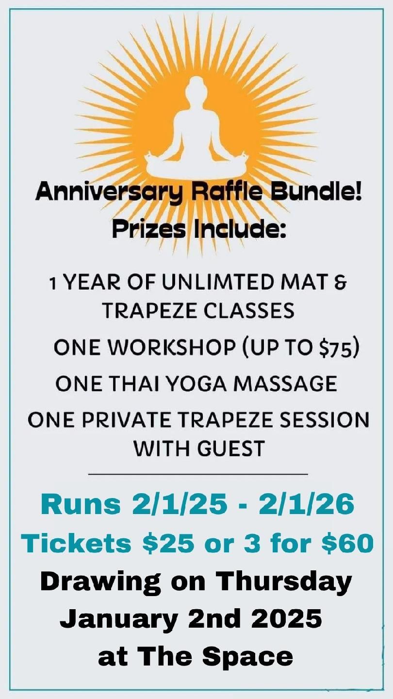 Annual Anniversary Raffle 