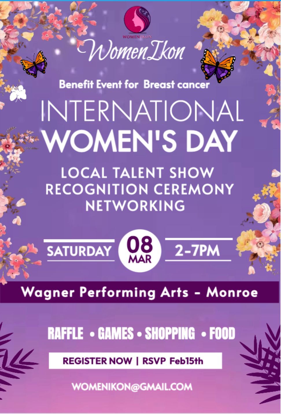 8th Annual Fundraiser on International Women's Day