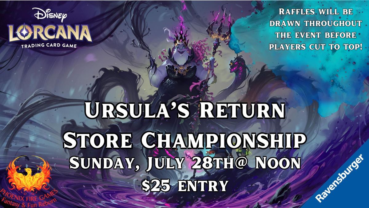 Disney's Lorcana TCG: Ursula's Return Store Championship