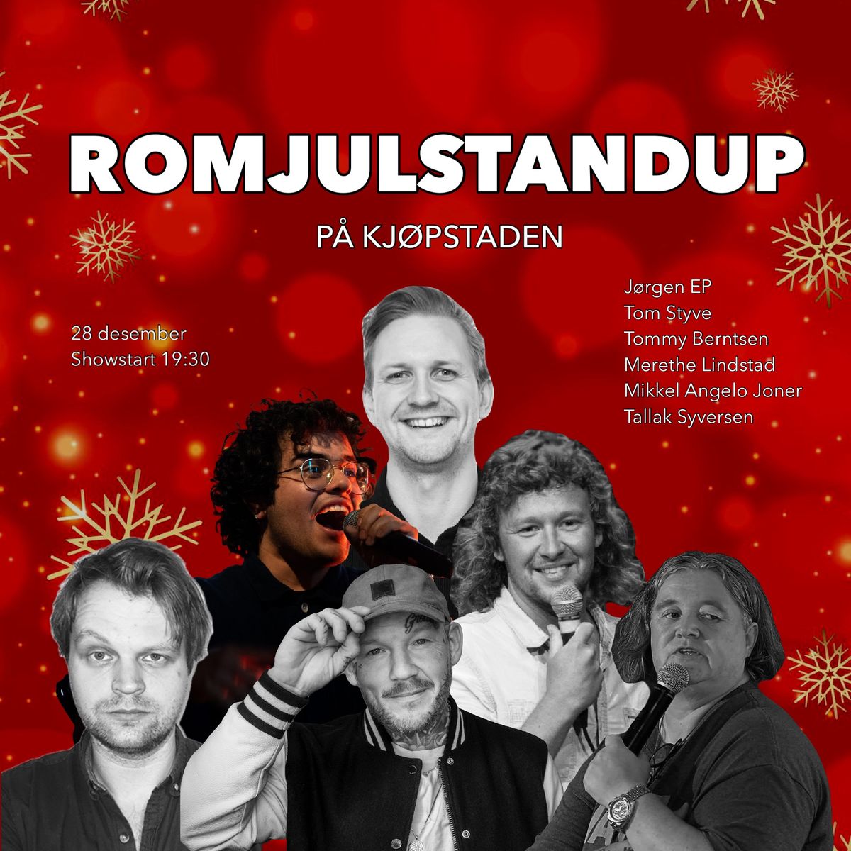 Romjulstandup p\u00e5 kj\u00f8pstaden 