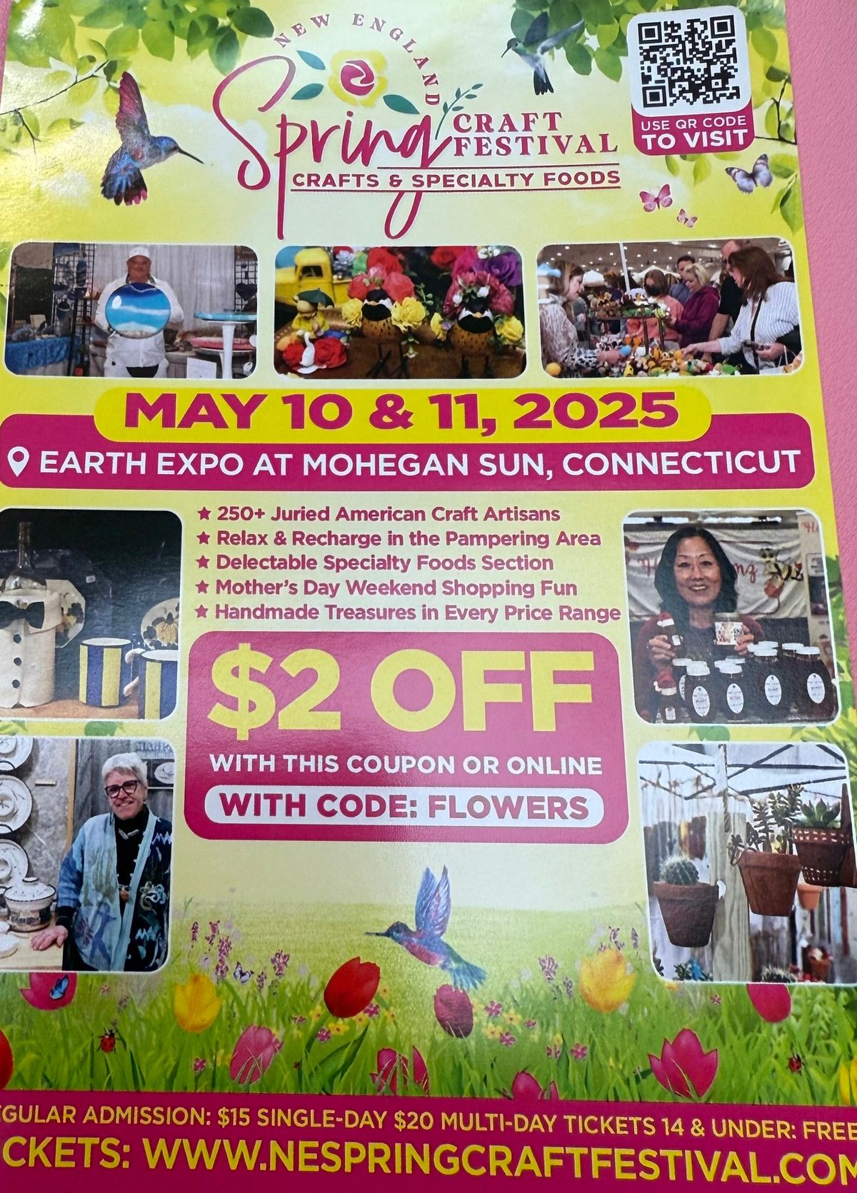 New england Spring Craft Festival 