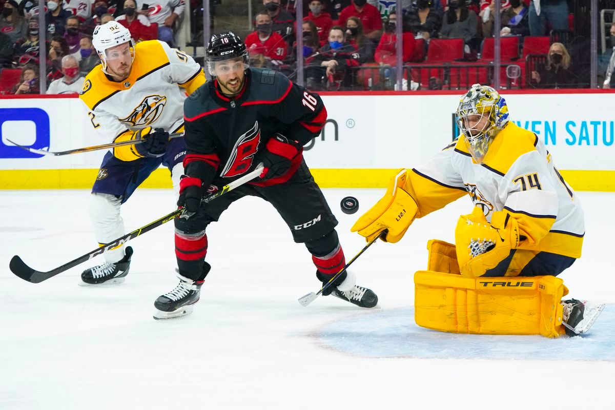 Nashville Predators at Carolina Hurricanes