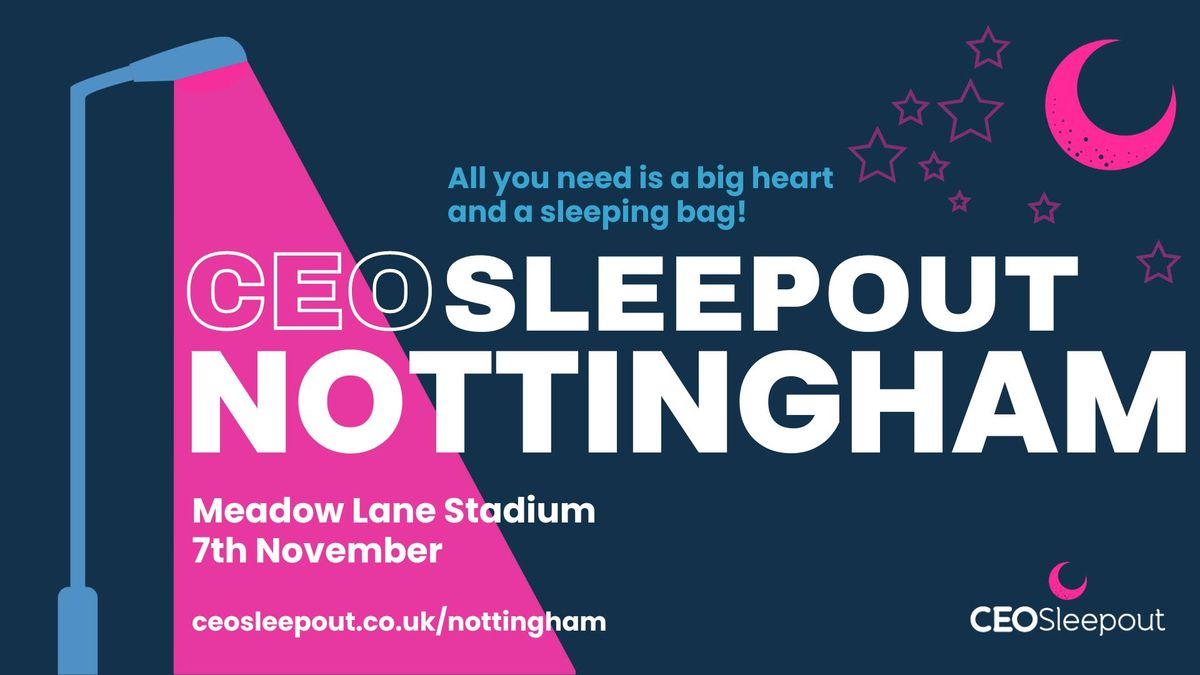 CEO Sleepout Nottingham