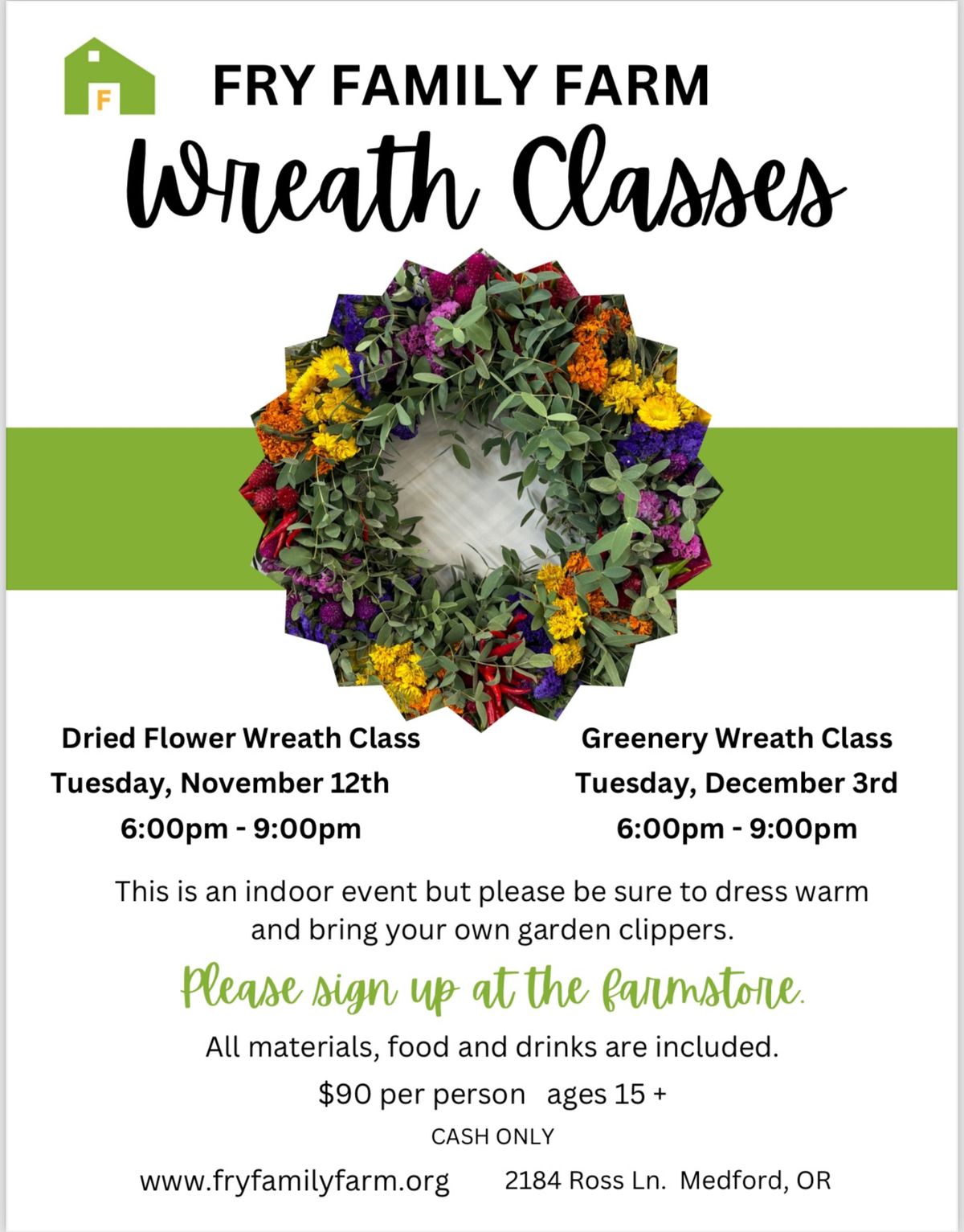 Wreath Making Class