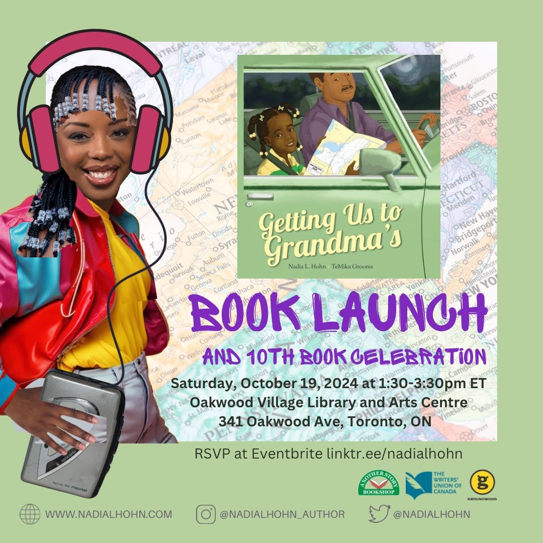 Getting Us To Grandma\u2019s Book Launch (& 10th Book Celebration)