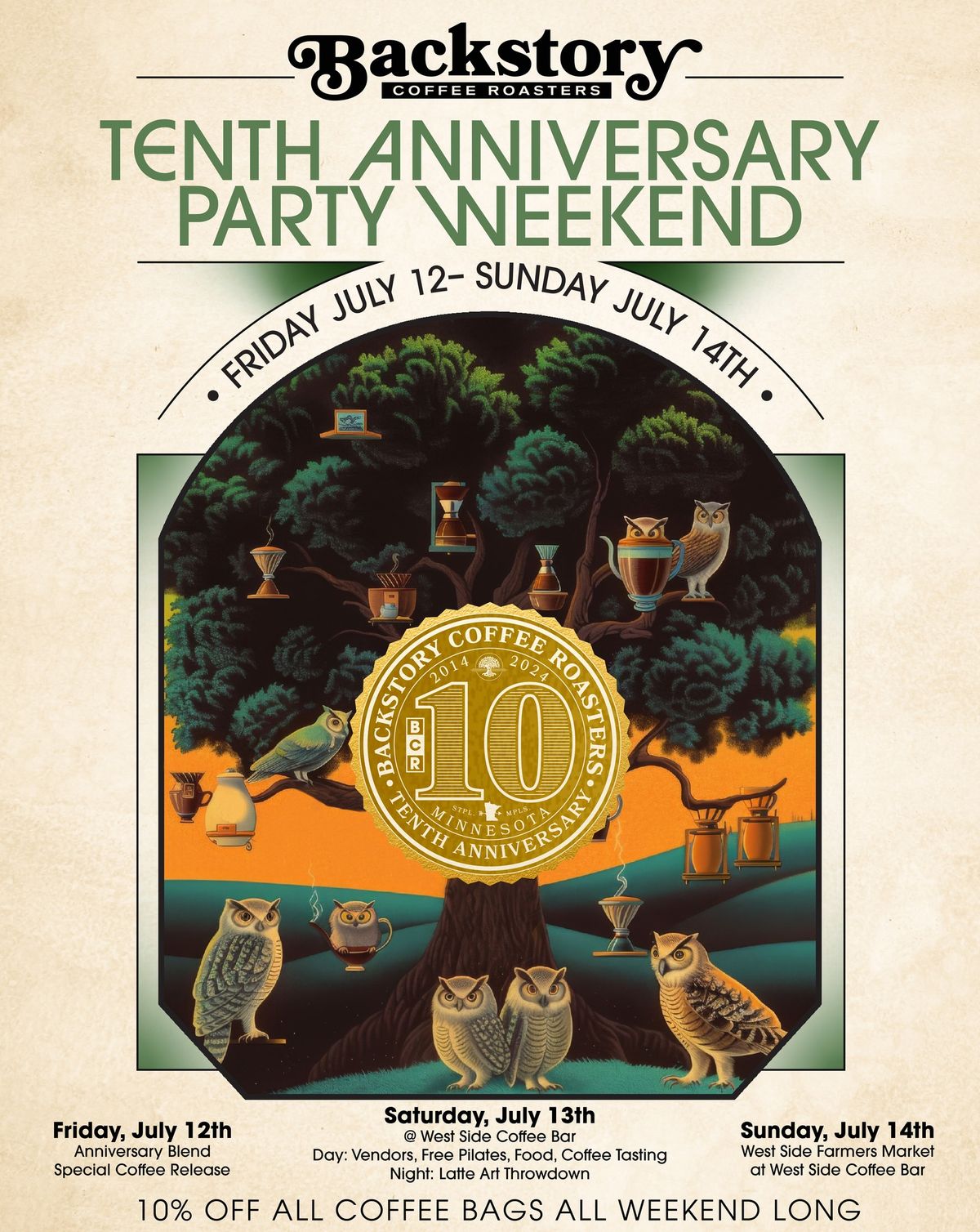 Backstory's Tenth Anniversary Party Weekend