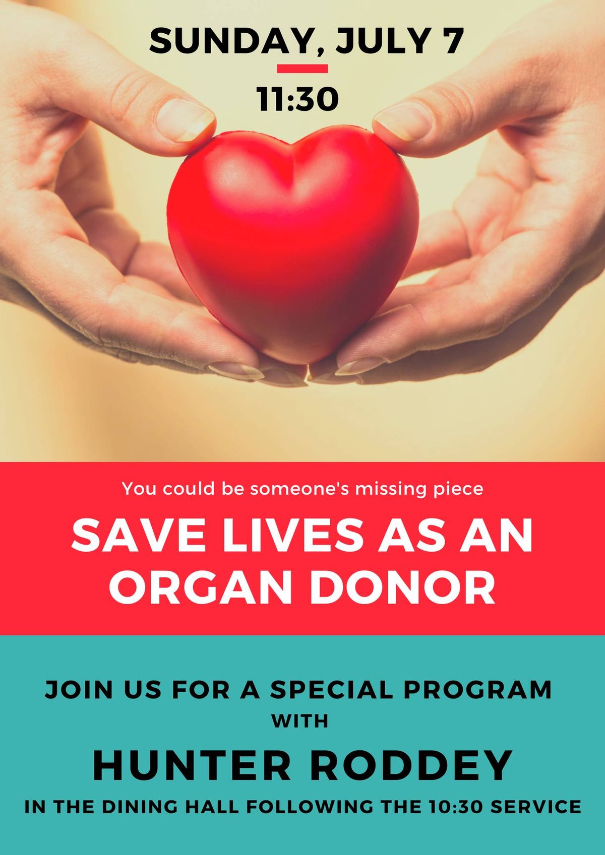 Save Lives As An Organ Donor- Special Presentation
