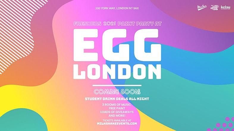 The Freshers Color Paint Party 2020 - Live From Egg London