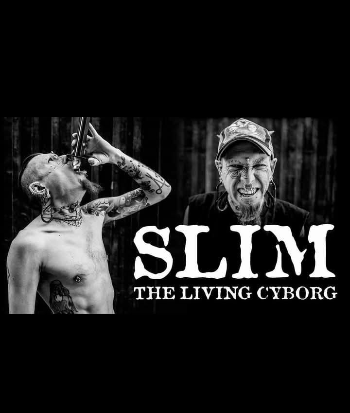 Freaky Sideshow Slim the Living Cyborg