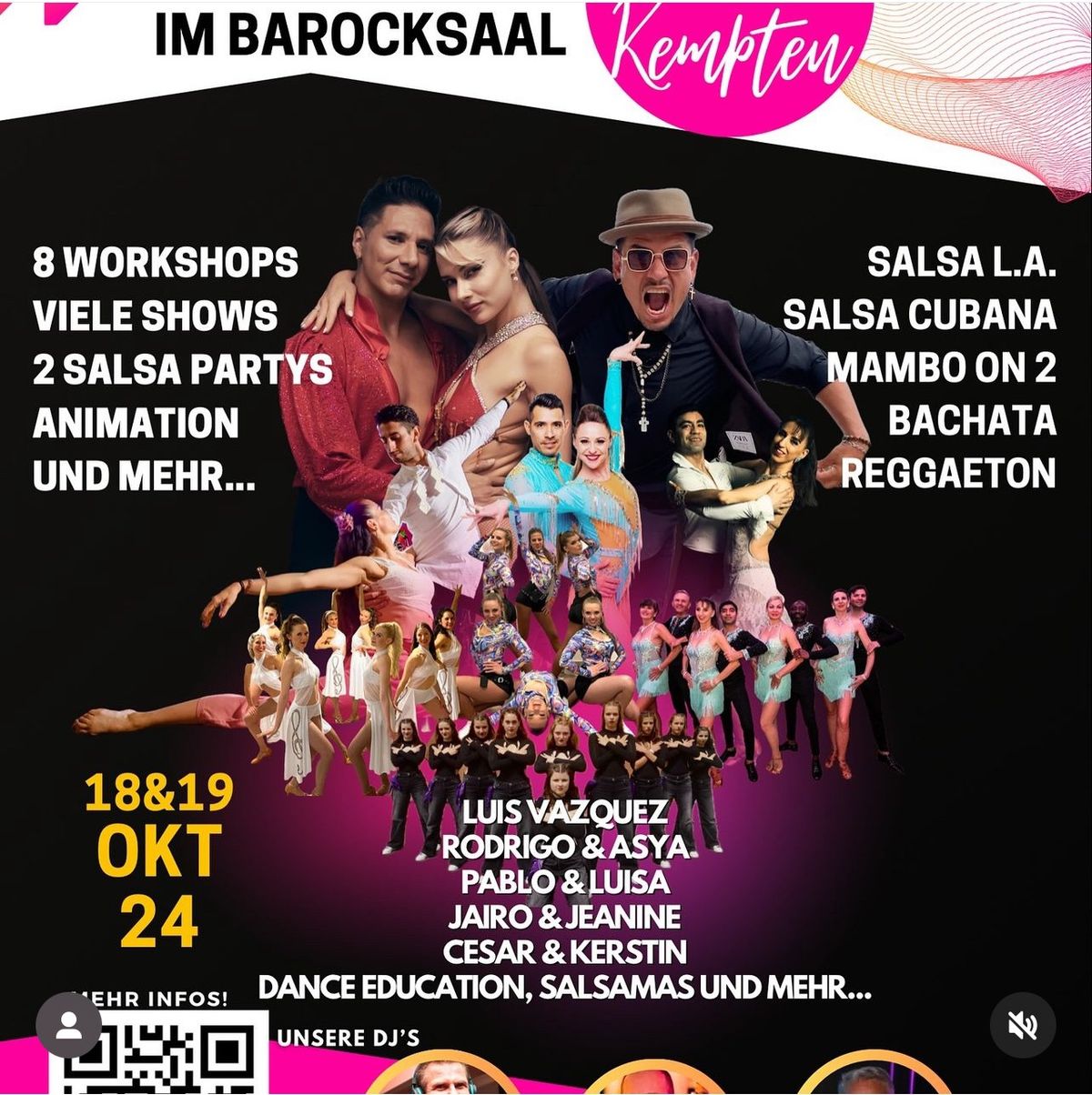 SALSAM\u00c1S MUNICH GOES SALSA WEEKEND KEMPTEN