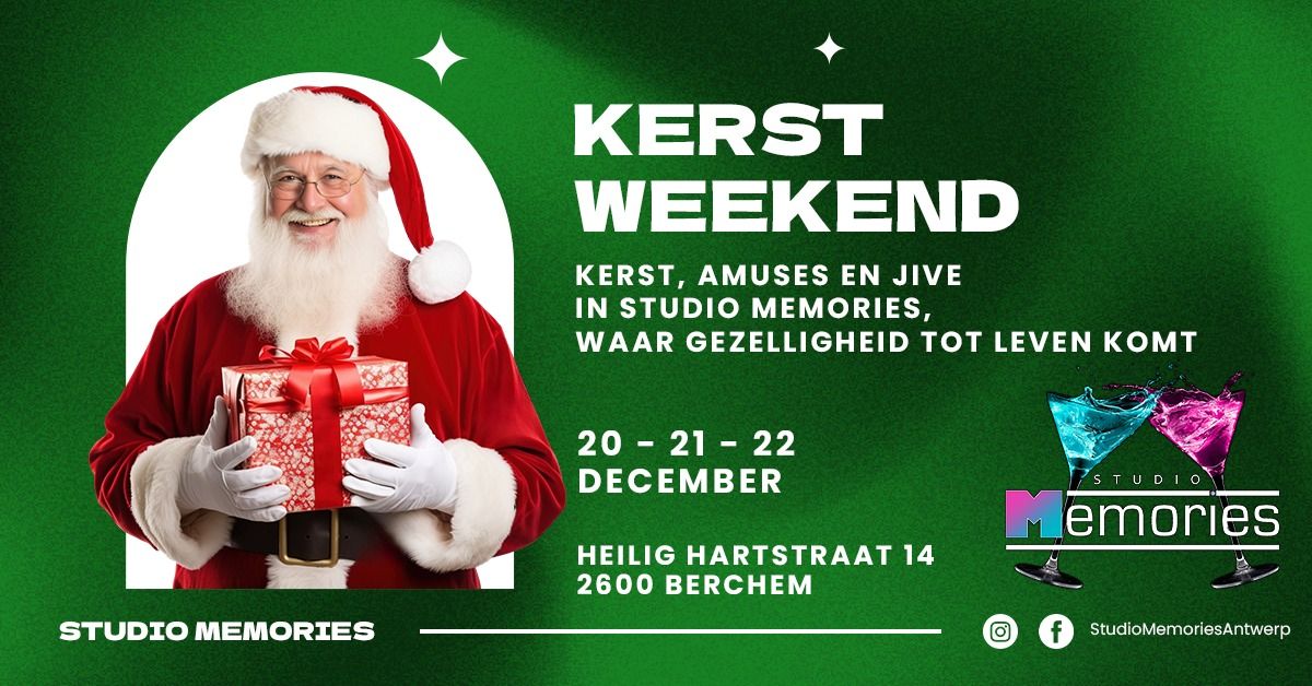 Kerstweekend @ Studio Memories