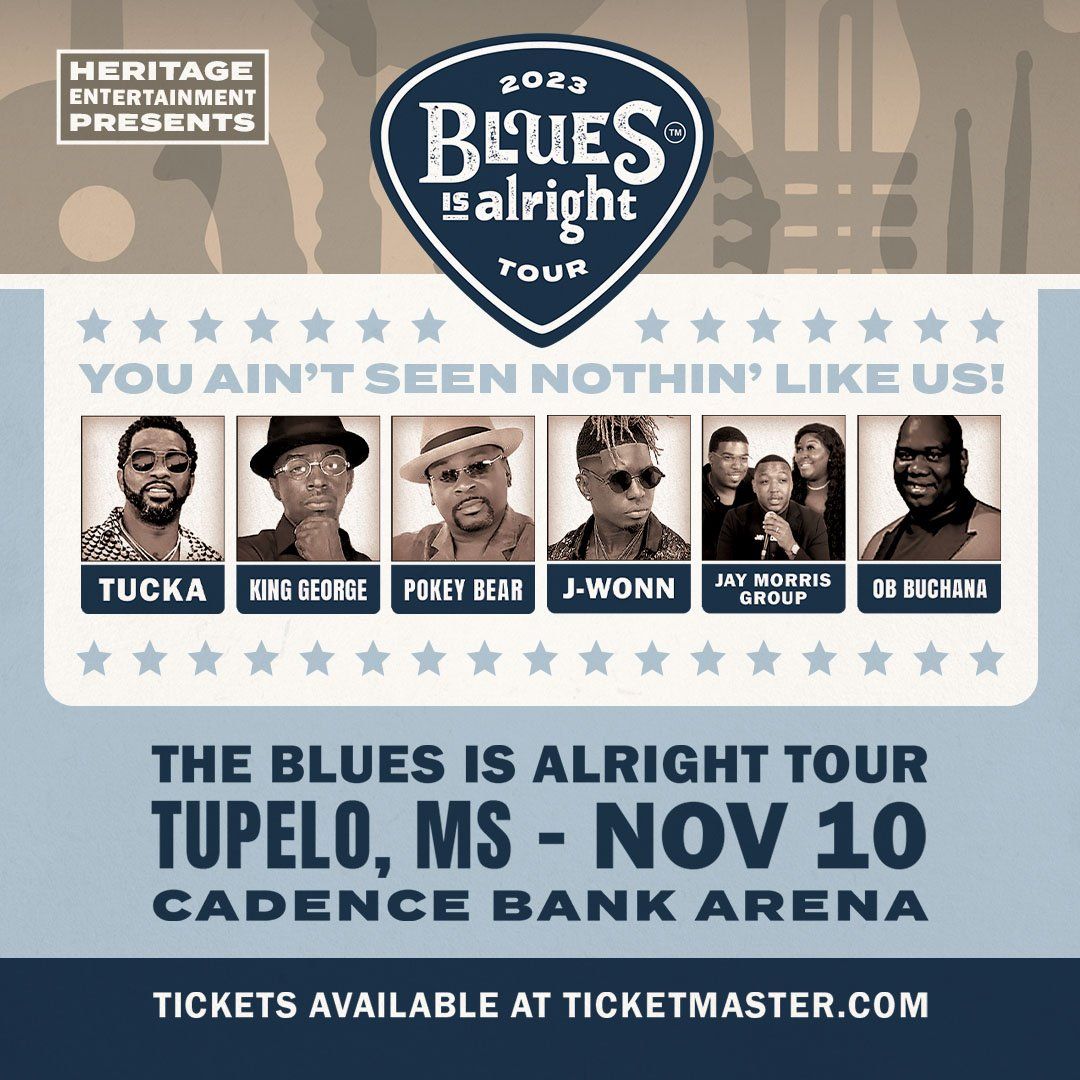 The Blues is Alright Tour at Cadence Bank Arena