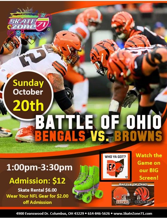 BATTLE OF OHIO \u2013 BENGALS vs BROWNS