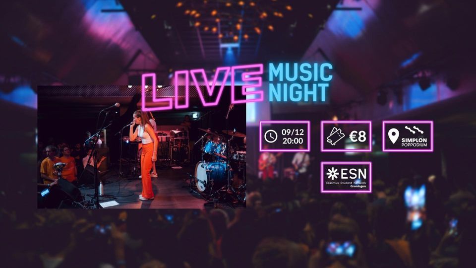 SOLD OUT \/\/ ESN Live Music Night December 2022