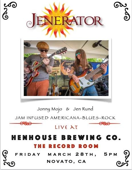 Jenerator Duo at HenHouse Brewing Company Record Room