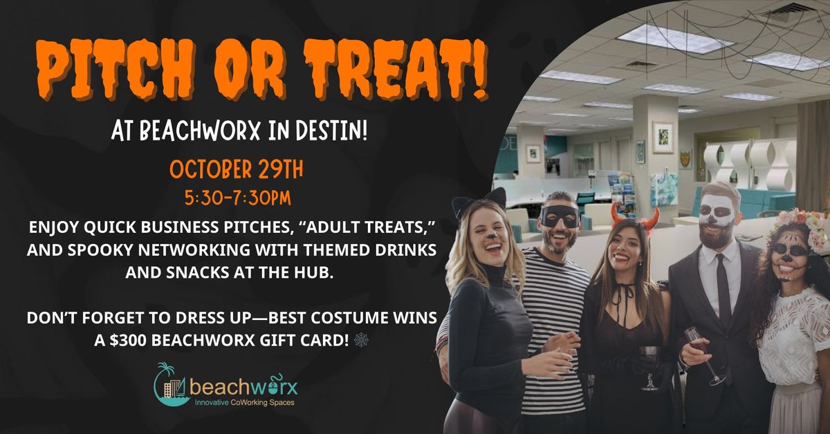 Pitch or Treat - A Spooky Networking Event in Destin