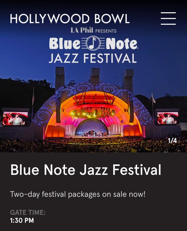 Supa's 4th Annual Blue Note  Jazz Fest (Formerly Supa's 12th Annual Playboy Jazz Fest)