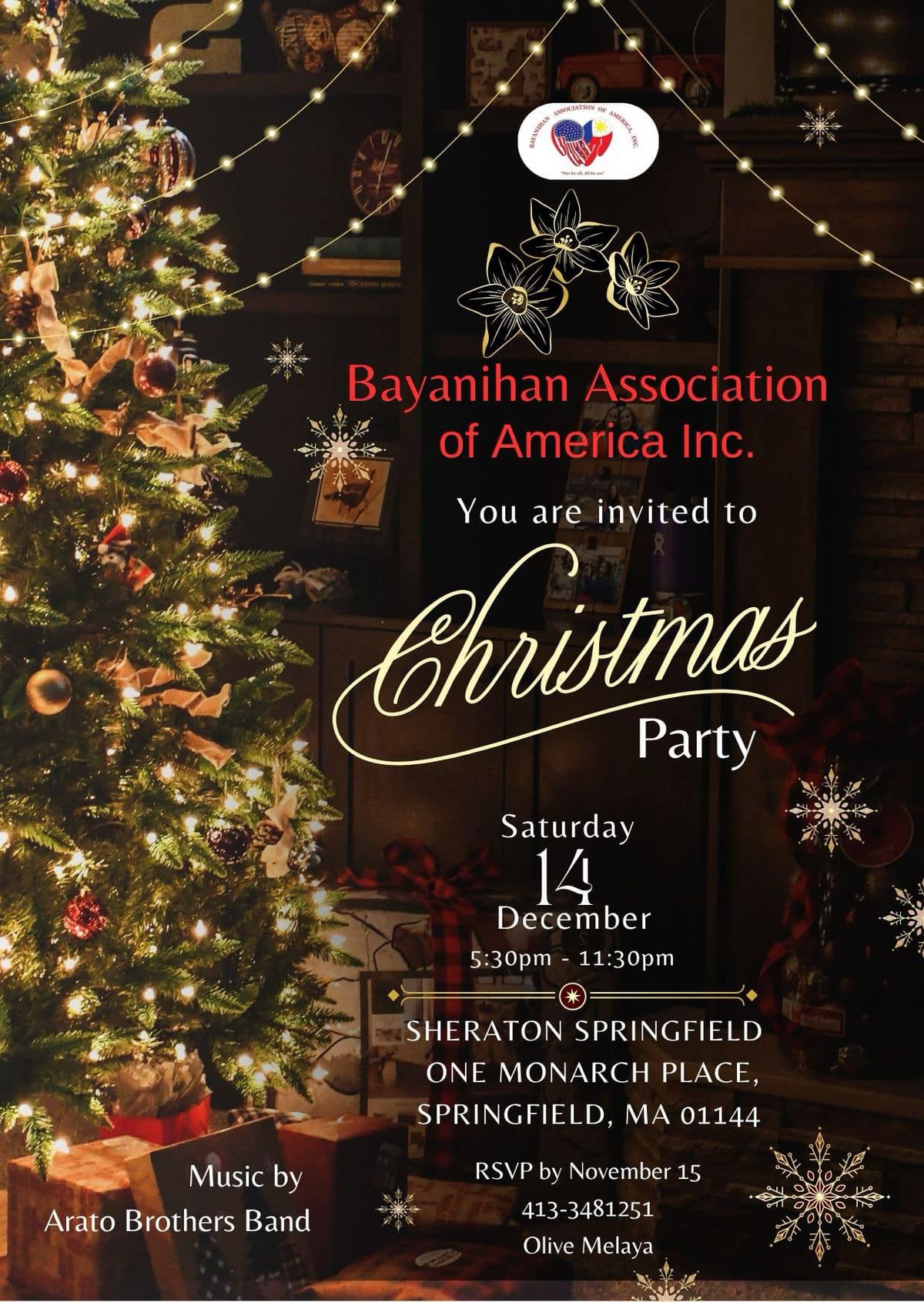 Bayanihan\u2019s Christmas Party @ Sheraton 