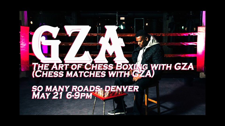 The Art of Chess Boxing with GZA w\/Mutiny Cafe Pop-up