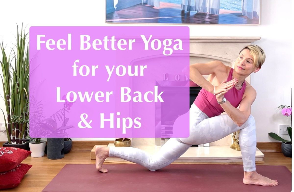 Yoga For Healthy Back and Flexible Hips. Workshop