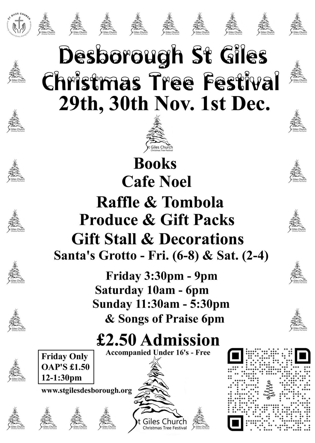 St Giles Christmas Tree Festival