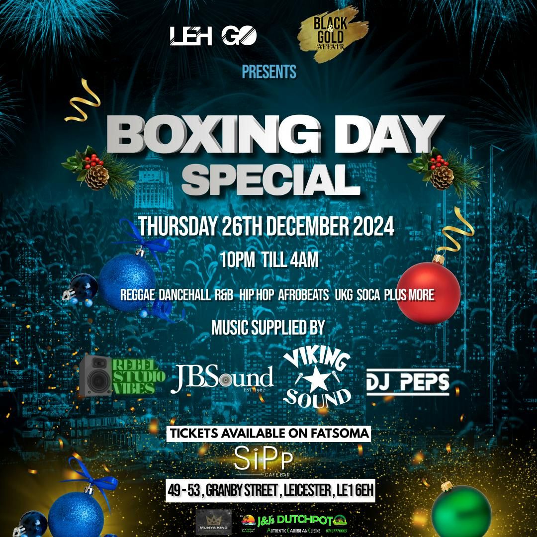 Boxing Day special Leh go Leicester 