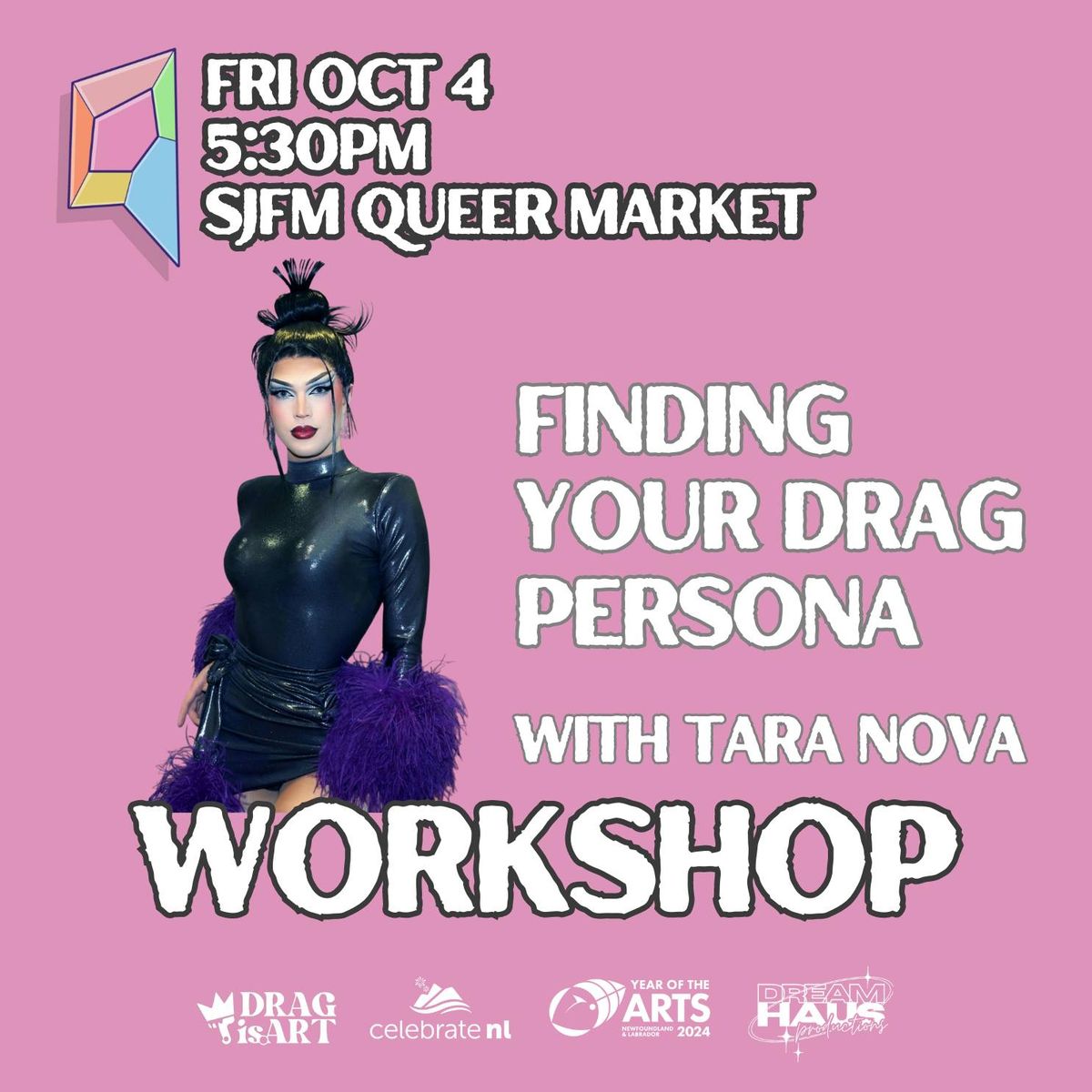 Workshop: Finding Your Drag Persona with Tara Nova