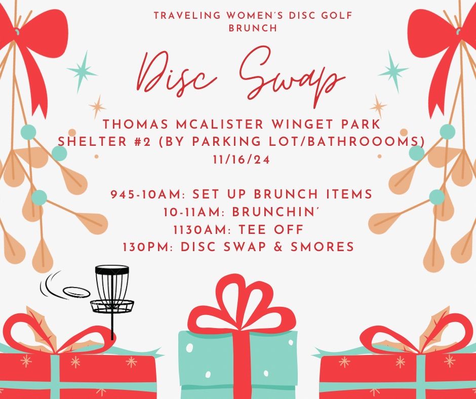 Traveling Women\u2019s Disc Golf Brunch-Holiday edition 