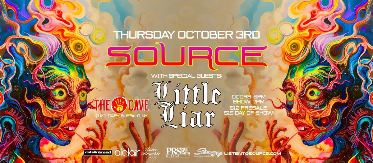 Source and Little Liar at The Cave in Buffalo NY