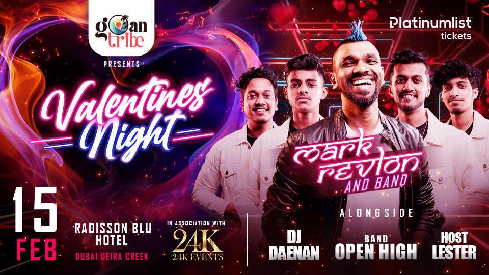 Valentine\u2019s Night at Radisson Blu Hotel Deira Creek