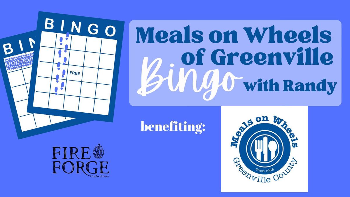 Bingo benefiting Meals on Wheels of Greenville