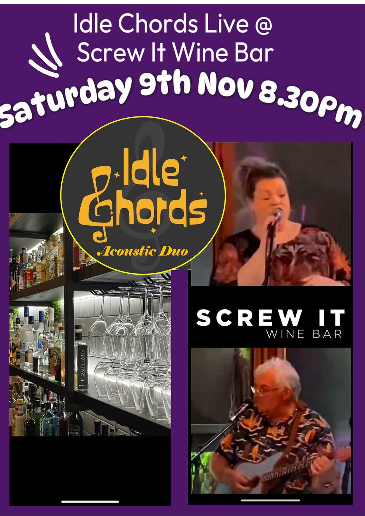 Idle Chords @ Screw It Wine Bar