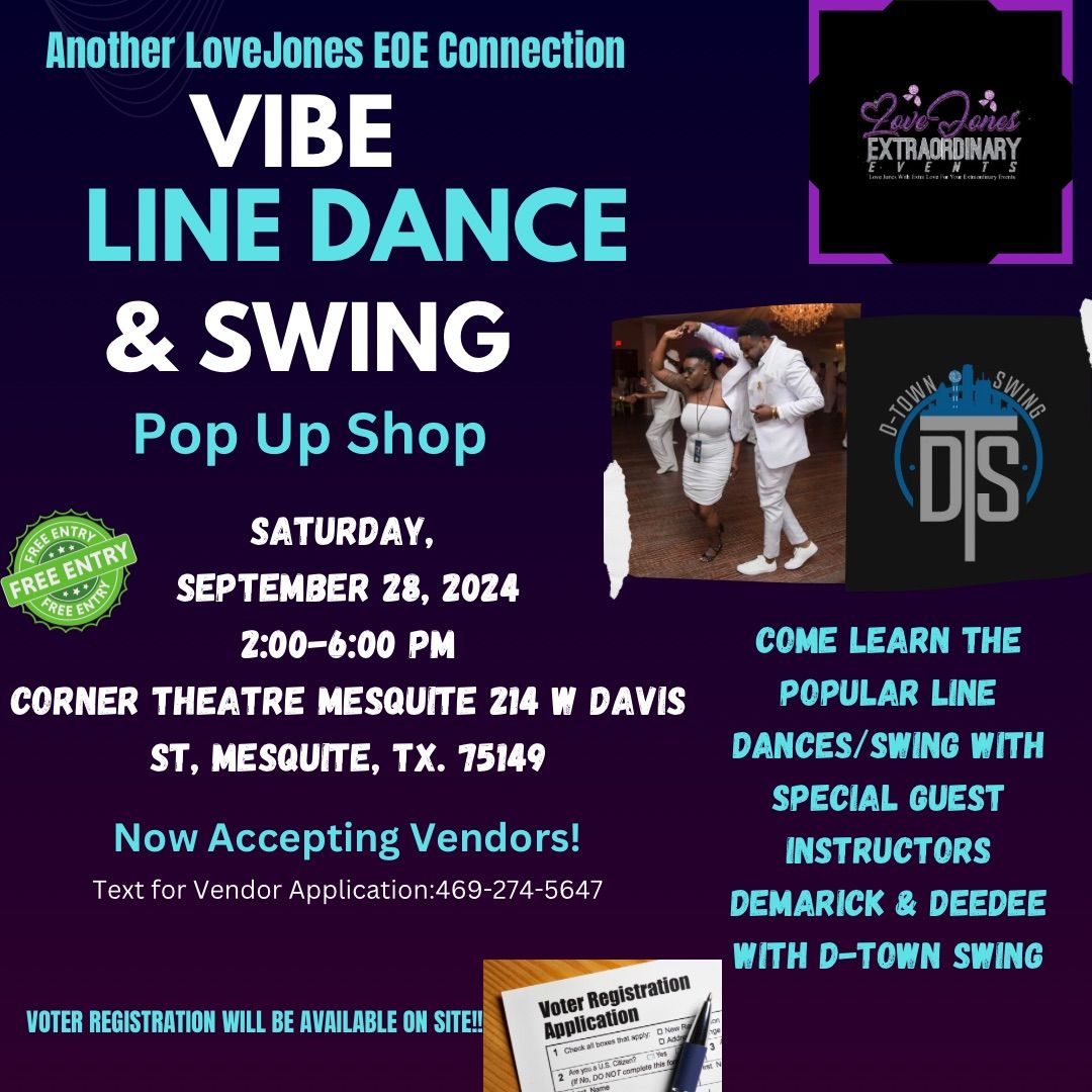 Vibe, Line Dance & Swing Pop Up Shop