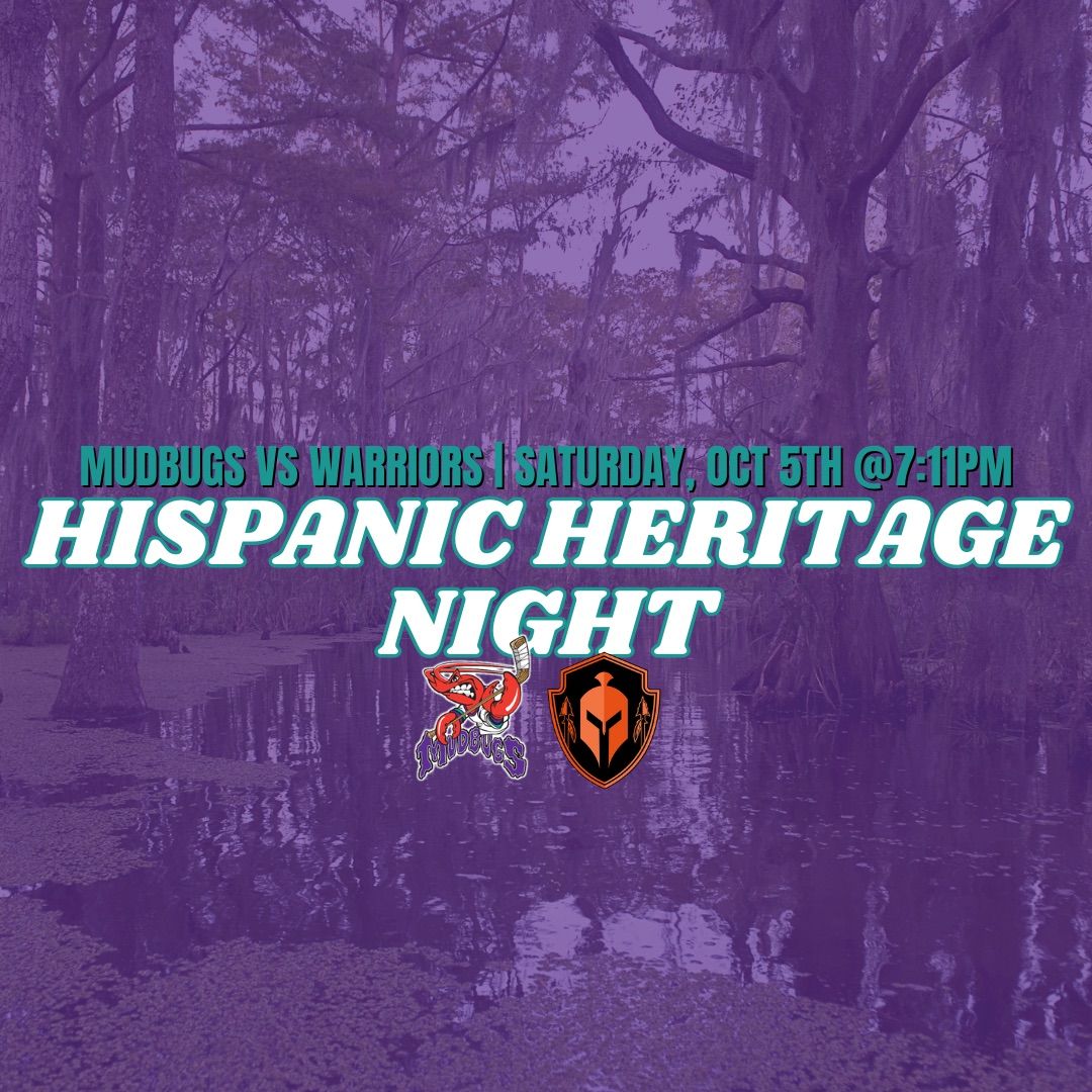 Mudbugs Game: Hispanic Heritage Night