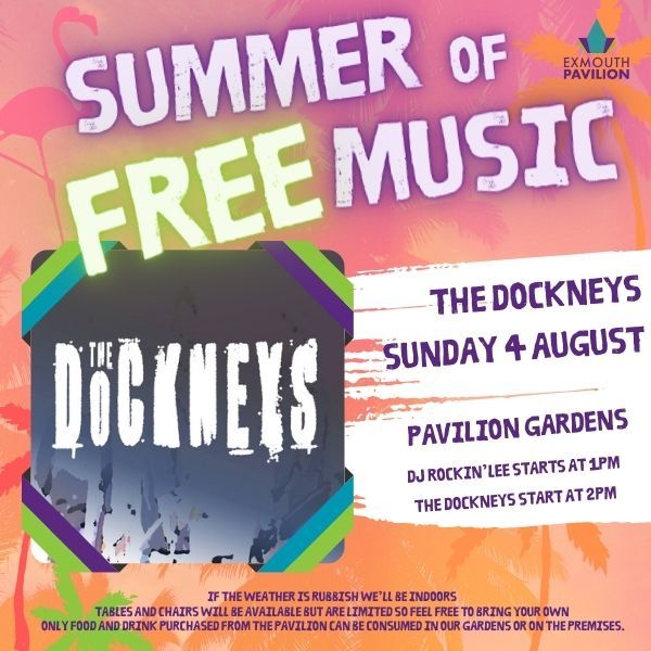 The Dockneys - Exmouth Pavilion Summer of Free Music in the Gardens