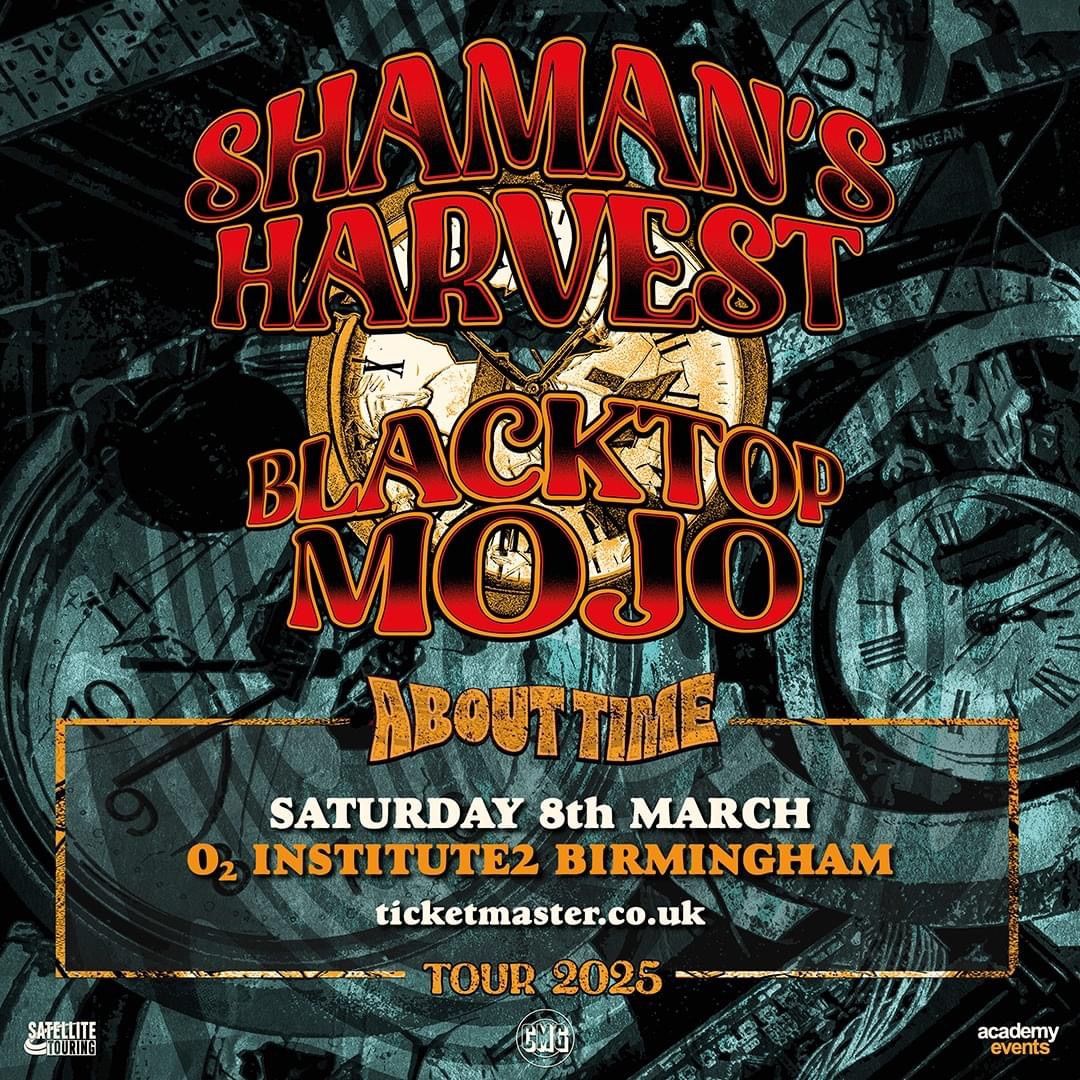 Shaman's Harvest & Blacktop Mojo - About Time Tour