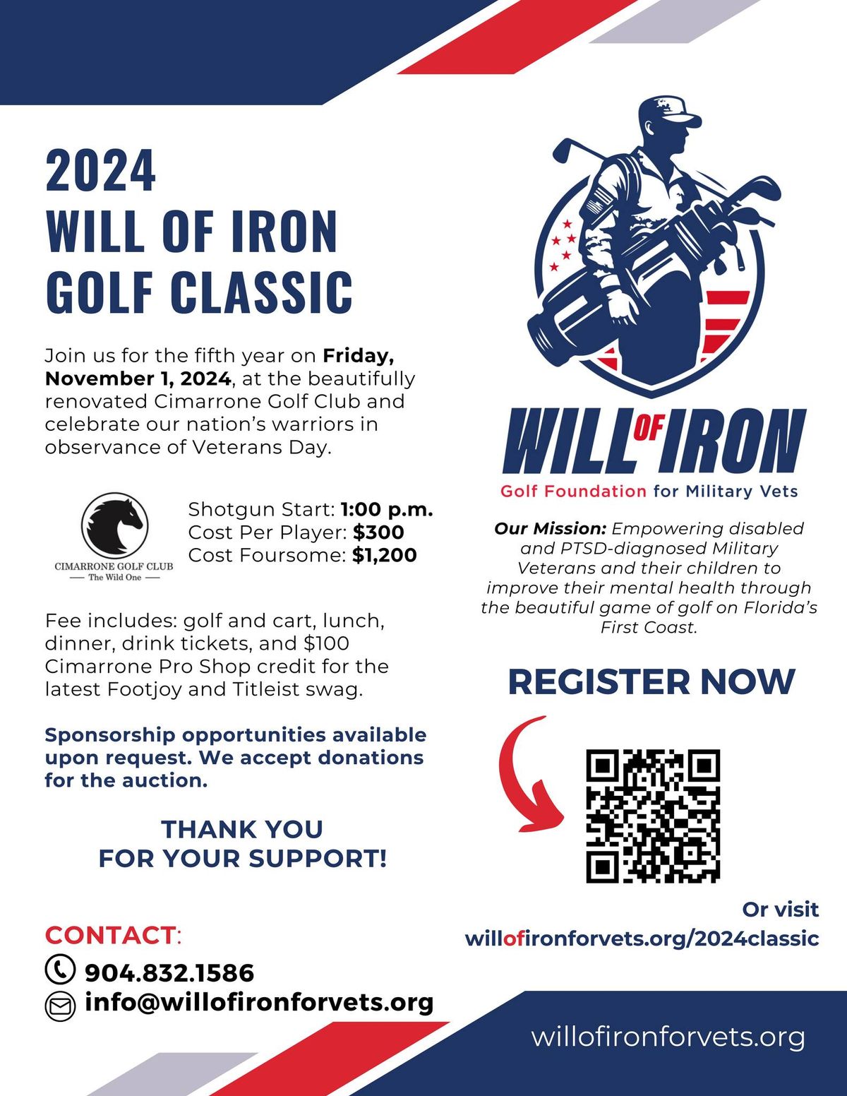 2024 Will of Iron Golf Classic