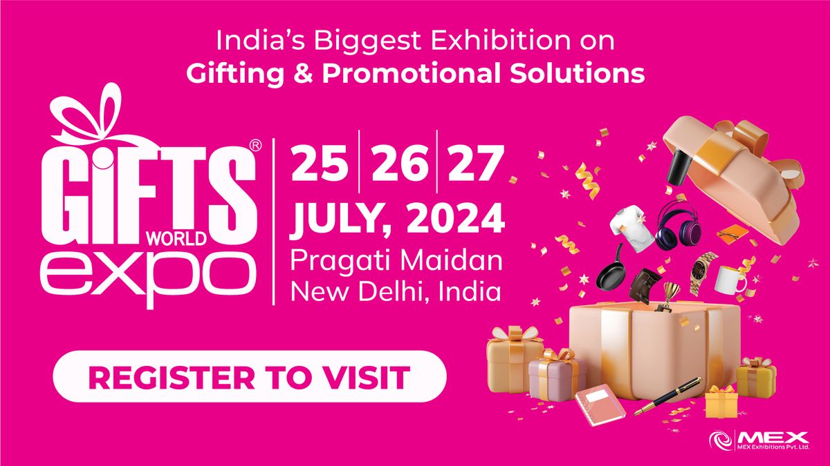 Gifts World Expo 2024 Pragati Maidan Delhi