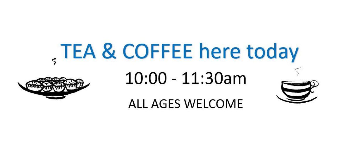 Coffee Morning (everyone's welcome [including Toddlers])