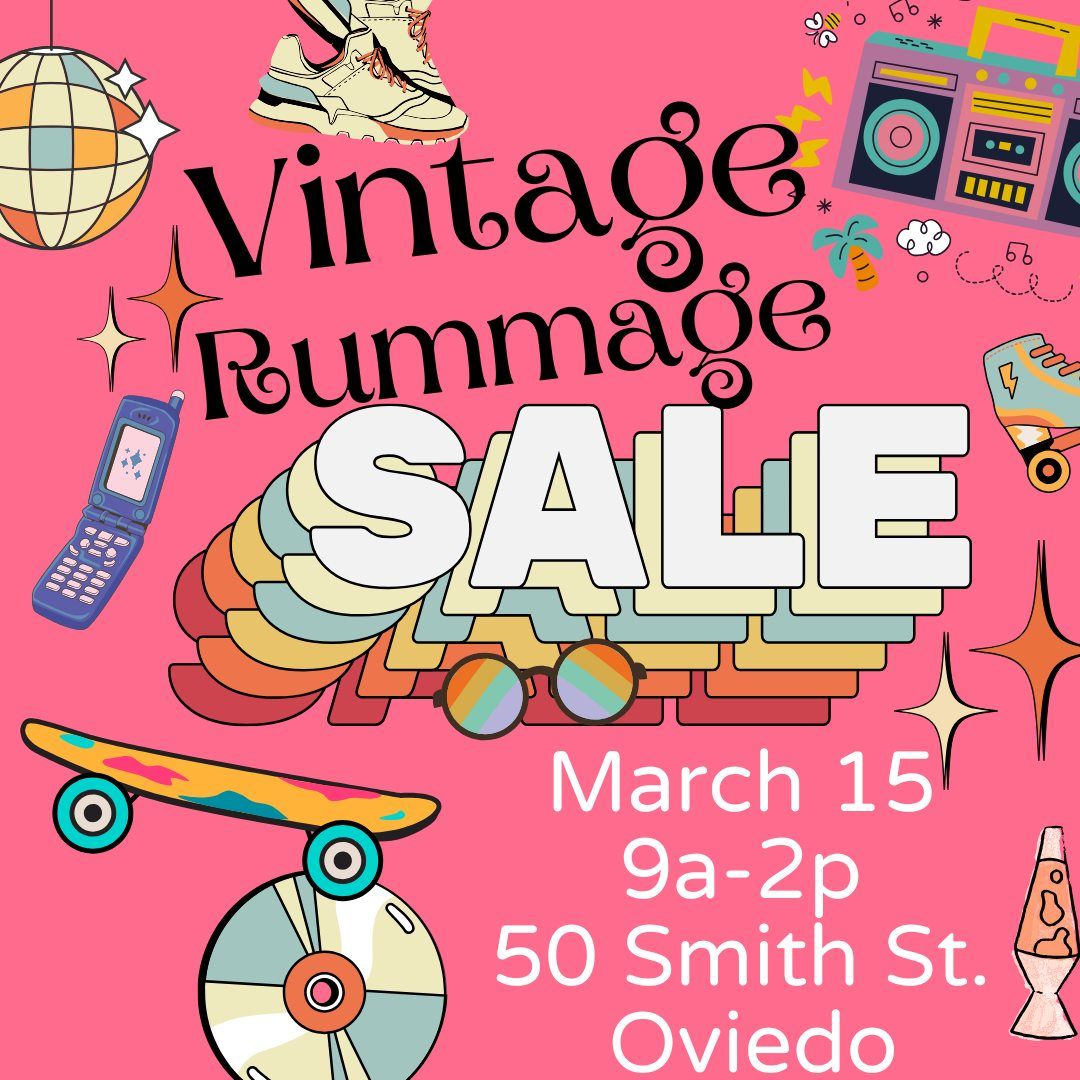 Vintage Rummage Sale