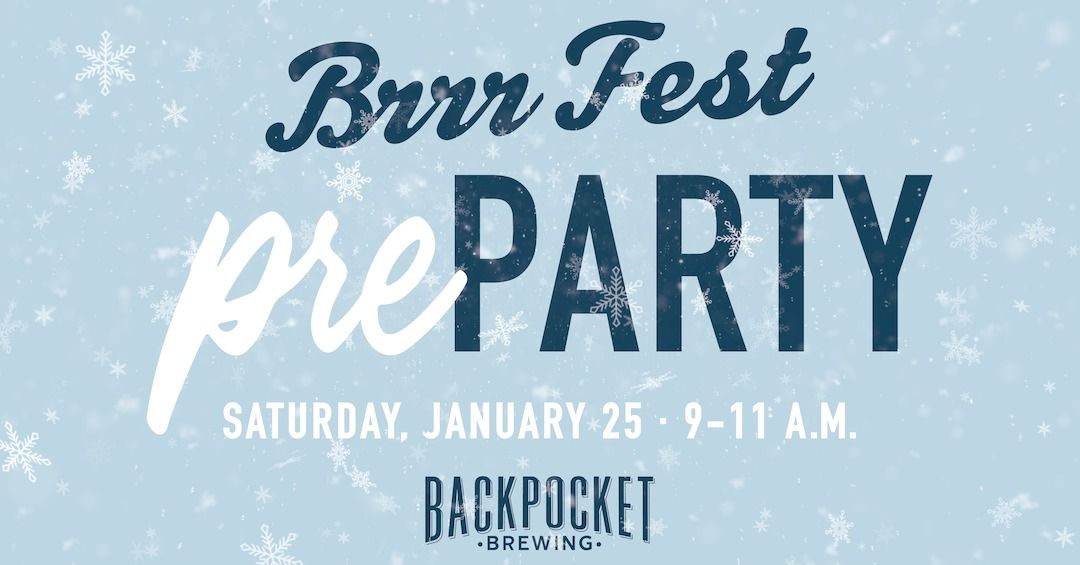 BrrrFest Pre-Party at Backpocket