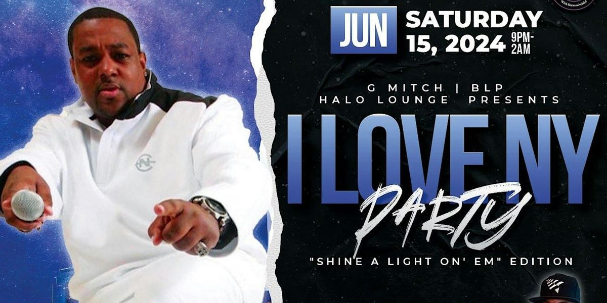 I Love NY Party & The Davis Vs Martin Fight Party Sat Jun 15th @ Halo 9pm - 2am