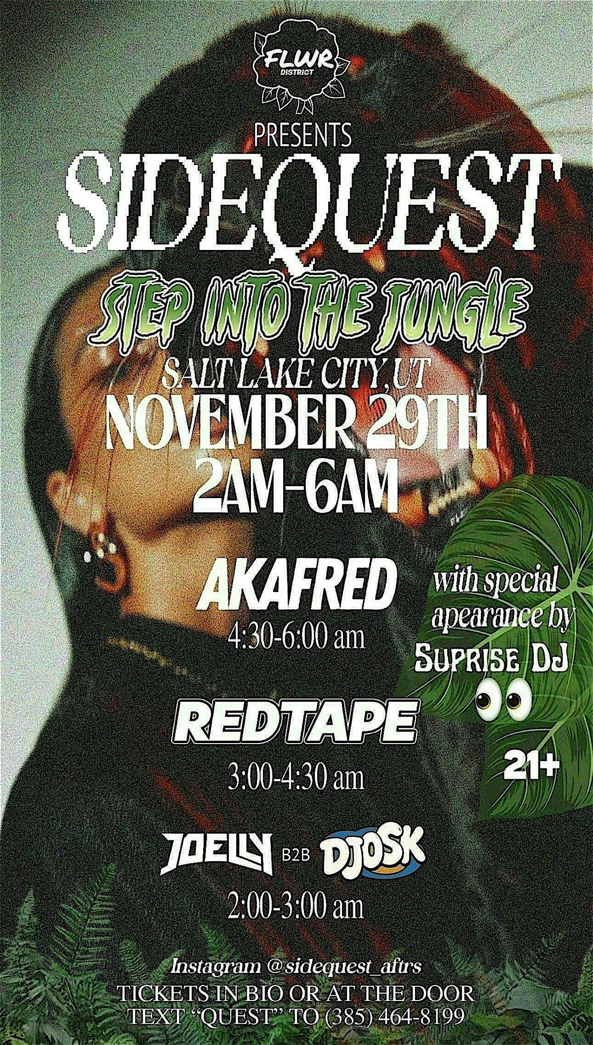 SIDEQUEST Presents Step Into the Jungle LA TAKEOVER