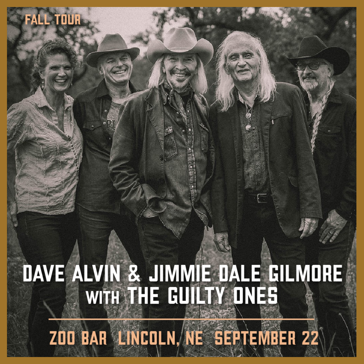 SOLD OUT!! DAVE ALVIN & JIMMIE DALE GILMORE w\/THE GUILTY ONES