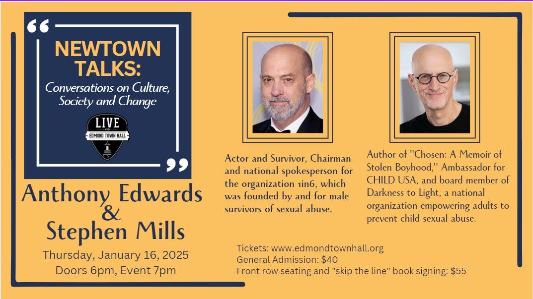 Newtown Talks: Anthony Edwards & Stephen Mills 